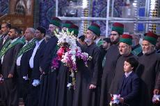 منتسبو العتبة الحسينية يحيون ذكرى ولادة عقيلة الطالبيين عليها السلام داخل الحرم الحسيني
