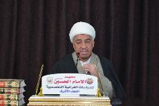 استضاف معهد الامام الحسين عليه السلام للدراسات القرآنية التخصصية في النجف الاشرف سماحة الشيخ عماد زاهد