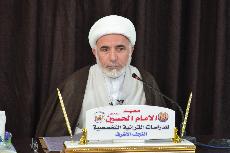استضاف معهد الامام الحسين عليه السلام سماحة الشيخ الدكتور حسن الربيعي