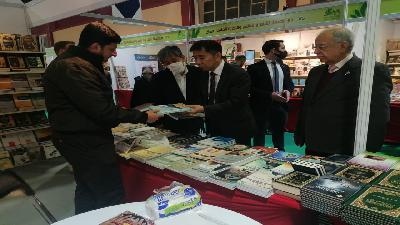 مشاركة فاعلة للعتبة الحسينية في معرض العراق الدولي للكتاب