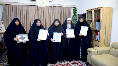 في معهد الأسلرة المسلمة , تكريم اخواتنا الكريمات من كادر روضة السيدة رقية (عليها السلام) للأيتام