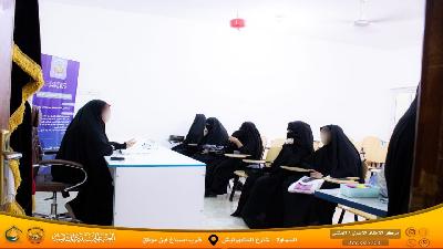 أستمرار الدورة المهنية المجانية للنساء في مركز الإرشاد الأسري فرع المثنى