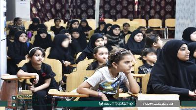 يوم أخر من دورة (( كوكــب الإبــداع )) في مركـز الإرشـاد الأُسري فـرع كربلاء