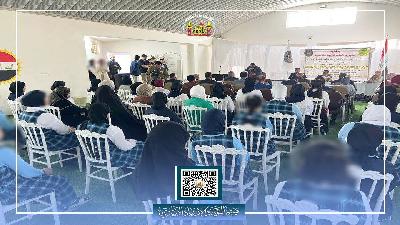 محاضرة علمية في ثانوية النابغات الأهلية أقامها مركز الإرشاد الأسري في الديوانية